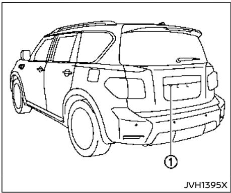 NISSAN Armada (2018) - Avertissement - 1