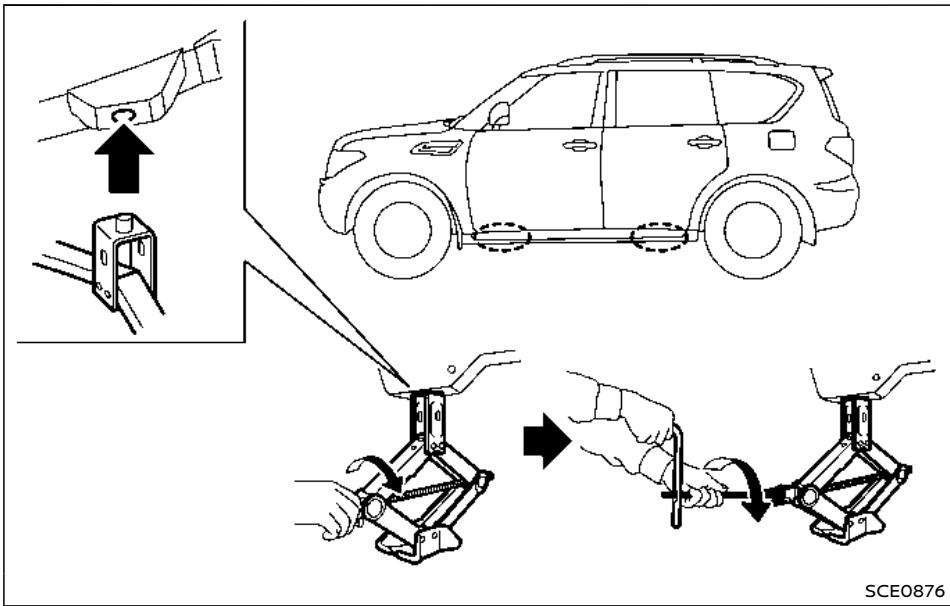 NISSAN Armada (2018) - Avertissement - 1