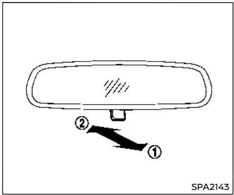 NISSAN Armada (2018) - Retroviseur intérieur - 1