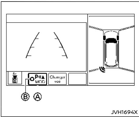 NISSAN Armada (2018) - Fonctionnement du système de SONAR - 1