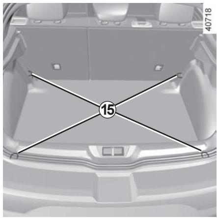 RENAULT Megane 4 (2016-2020) - RANGEMENTS, AMÉNAGEMENTS COFFRE À BAGAGES (5/5) - 1
