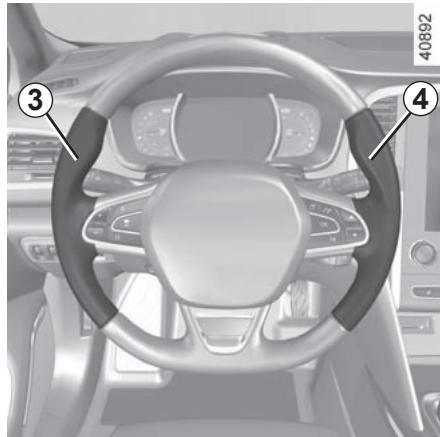 RENAULT Megane 4 (2016-2020) - Réglage en hauteur et en profondeur du volant - 2