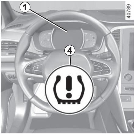 RENAULT Megane 4 (2016-2020) - SYSTÈME DE SURVEILLANCE DE PRESSION DES PNEUMATIQUES (2/3) - 1