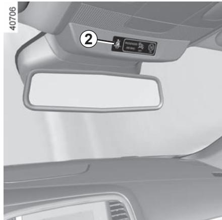 RENAULT Megane 4 (2016-2020) - Désactivation airbag passager avant - 1