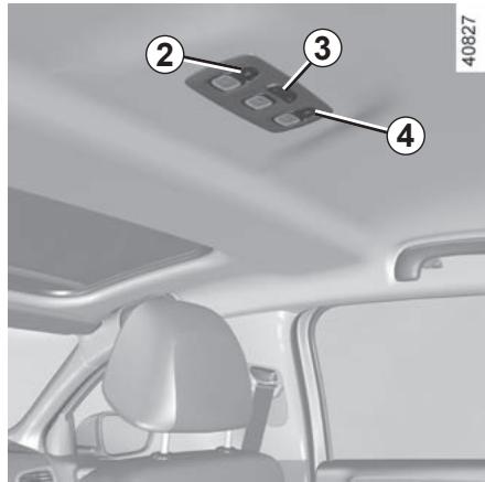 RENAULT Megane 4 (2016-2020) - ÉCLAIRAGE INTÉRIEUR (1/2) - 2