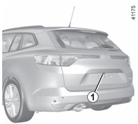 RENAULT Megane 4 (2016-2020) - CAMÉRA DE RECUL (1/2) - 2