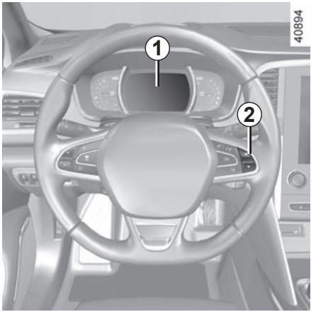 RENAULT Megane 4 (2016-2020) - ORDINATEUR DE BORD : généralités (1/2) - 1
