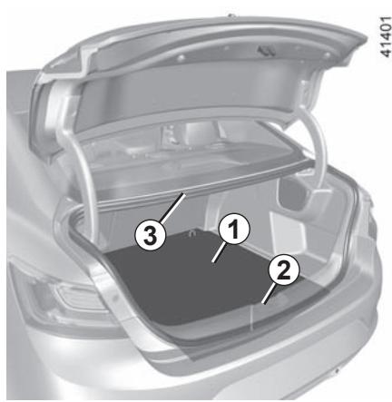 RENAULT Megane 4 (2016-2020) - Rangement sous tapis - 1