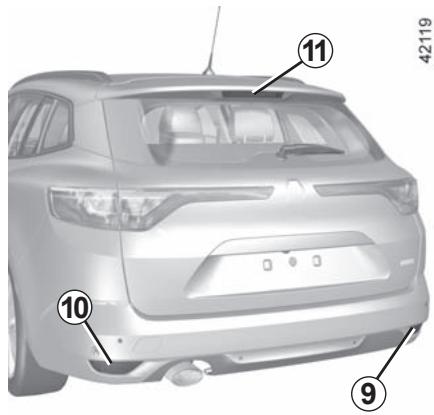 RENAULT Megane 4 (2016-2020) - Feu de brouillard arrière 10 - 1