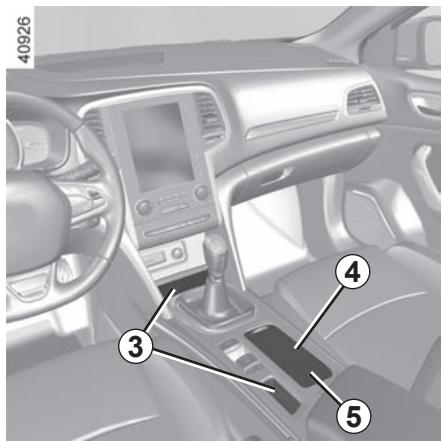 RENAULT Megane 4 (2016-2020) - RANGEMENTS, AMÉNAGEMENTS HABITACLE (2/4) - 1