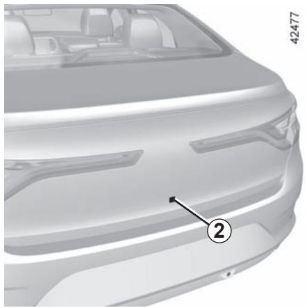 RENAULT Megane 4 (2016-2020) - COFFRE À BAGAGES : VERSION 4 PORTES (2/3) - 1