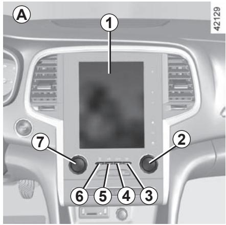 RENAULT Megane 4 (2016-2020) - CLIMATISATION AUTOMATIQUE : Commandes A (1/5) - 1