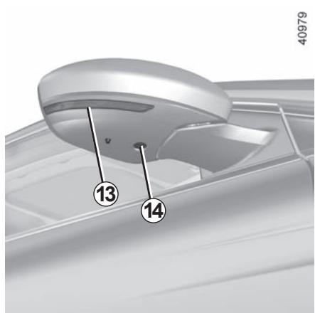 RENAULT Megane 4 (2016-2020) - Éclaireurs plaque d'immatriculation 12 - 1