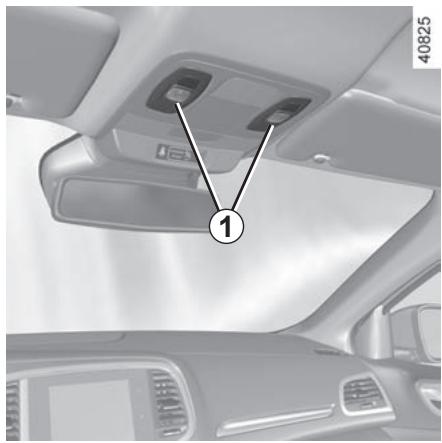 RENAULT Megane 4 (2016-2020) - ÉCLAIRAGE INTÉRIEUR : remplacement des lampes (1/3) - 1