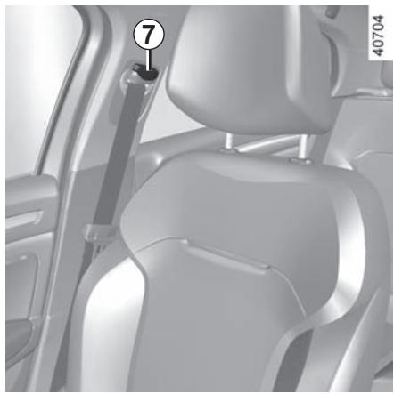 RENAULT Megane 4 (2016-2020) - CEINTURES DE SÉCURITÉ (3/4) - 1