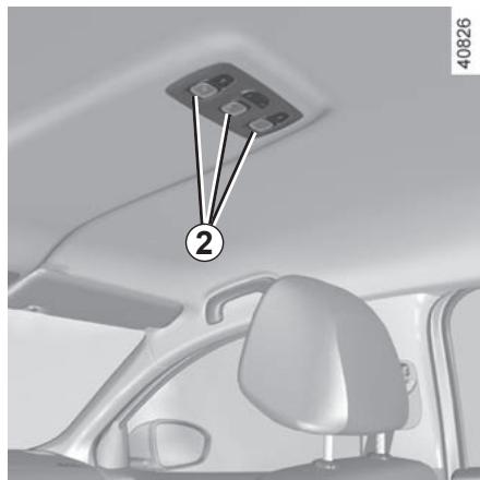 RENAULT Megane 4 (2016-2020) - ÉCLAIRAGE INTÉRIEUR : remplacement des lampes (1/3) - 2