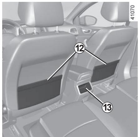 RENAULT Megane 4 (2016-2020) - RANGEMENTS, AMÉNAGEMENTS HABITACLE (4/4) - 2