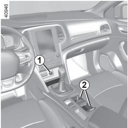 RENAULT Megane 4 (2016-2020) - CENDRIER, ALLUME-CIGARES, PRISE ACCESSOIRES (1/2) - 1