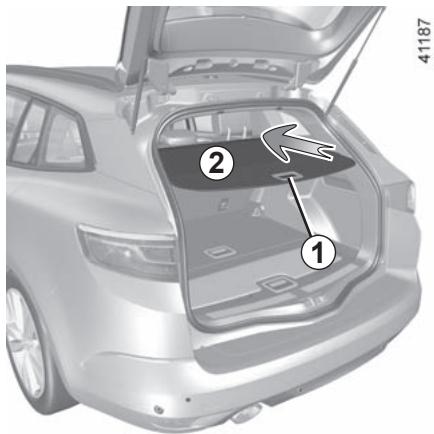 RENAULT Megane 4 (2016-2020) - CACHE-BAGAGES - 1