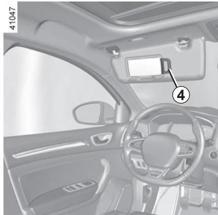 RENAULT Megane 4 (2016-2020) - Miroir de courtoisie - 1
