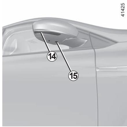 RENAULT Megane 4 (2016-2020) - Éclaireurs plaque d'immatriculation à LED 13 - 1
