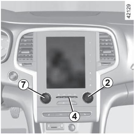 RENAULT Megane 4 (2016-2020) - CLIMATISATION AUTOMATIQUE : Commandes A (2/5) - 1