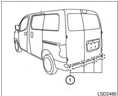 NISSAN NV 200 COMPACT CARGO (2017) - Mesures à prendre : - 1