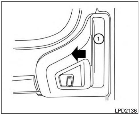 NISSAN NV 200 COMPACT CARGO (2017) - Protection de verrouillage - 1