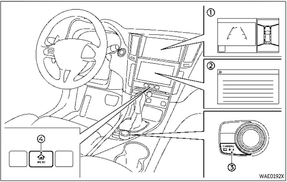 INFINITI Q60 (2022) - (MOD) (si le vehicule en est équipé) - 1