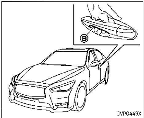 INFINITI Q60 (2022) - FONCTIONNEMENT DE LA CLÉ INTELLIGENTE - 2