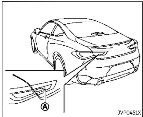 INFINITI Q60 (2022) - COMMUTATEUR DE DÉVER-ROUILAGE DU COUVERCLE DE COFFRE - 1