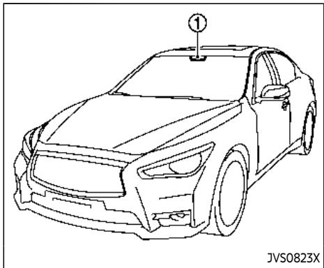 INFINITI Q60 (2022) - Fonctionnement de l'assistant de feu deroute: - 1