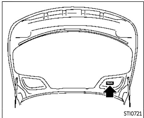 INFINITI Q60 (2022) - ÉTIQUETTE DU DISPOSITIF ANTIPOLLUTION - 2