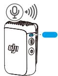 DJI OSMOPOCKET3 - Connexion de l'émetteur DJI mic 2 - 2