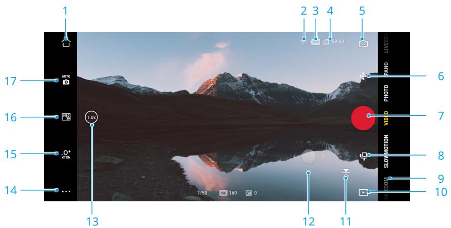 DJI OSMOPOCKET3 - Vue caméra - 1