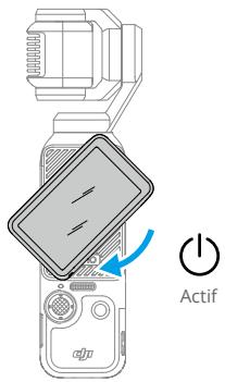 DJI OSMOPOCKET3 - Mise sous tension - 1