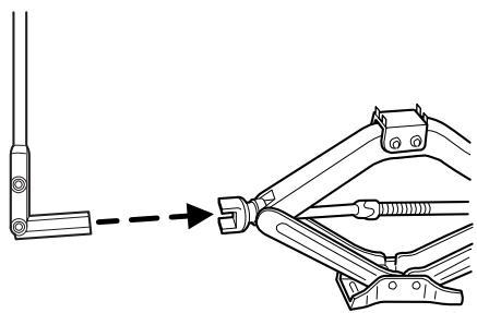 FORD Crown Victoria (1998-2011) - EMPLACEMENT DU CRIC - 2