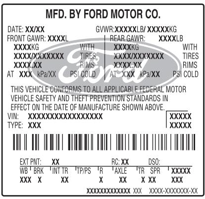 FORD Crown Victoria (1998-2011) - Pneus, jantes et chargement - 2