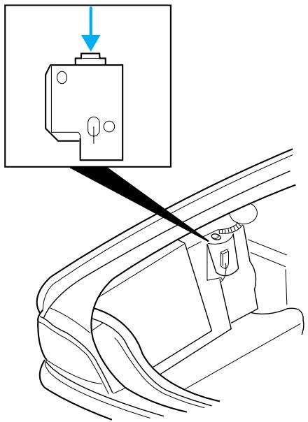 FORD Crown Victoria (1998-2011) - INTERRUPTEUR AUTOMATIQUE DE POMPPE D'ALIMENTATION FUEL RESET - 1