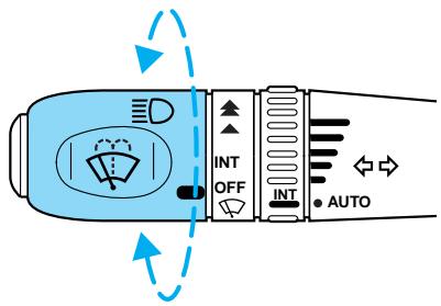 Lincoln LS (2000-2006) - COMMANDES D'ESSUIE-GLACE ET DE LAVE-GLACE - 1