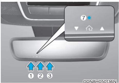 HYUNDAI Santa Cruz (2021) - Programmation HomeLink® - 3