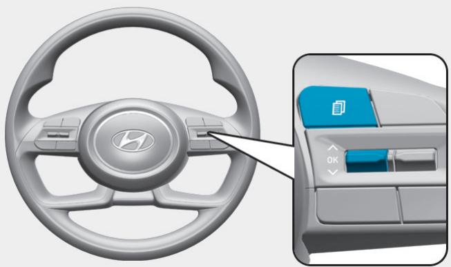 HYUNDAI Santa Cruz (2021) - Commande d'affichage du combiné - 1