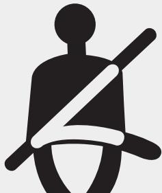 HYUNDAI Santa Cruz (2021) - Témoin de ceinture de sécurité Témoin d'avertissement de ceinture de sécurité (pour le siège conducteur) - 1