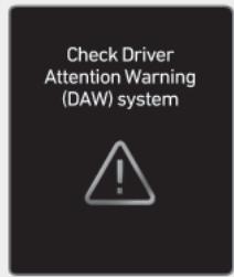 HYUNDAI Santa Cruz (2021) - Dysfonctionnement et limites du système d'alerte du conducteur - 1