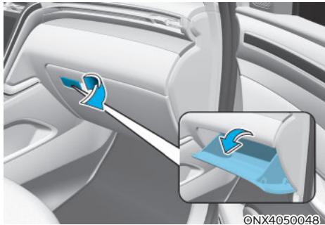 HYUNDAI Santa Cruz (2021) - Rangement de la console centrale - 2