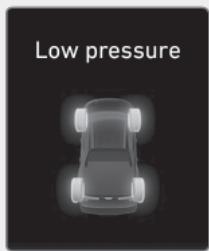 HYUNDAI Santa Cruz (2021) - Affichage de position de faible pression et pression des pneus - 1
