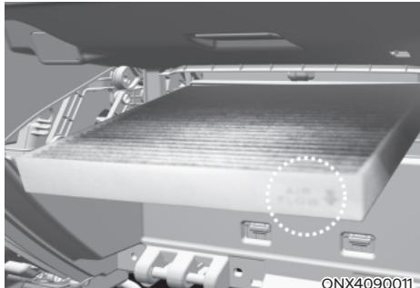 HYUNDAI Santa Cruz (2021) - Inspection du filtre - 4