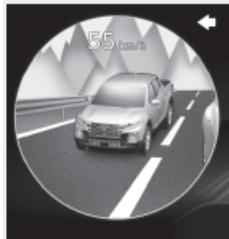 HYUNDAI Santa Cruz (2021) - ÉCRAN DE VUE DE L'ANGLE MORT (BVM) (SELON L'ÉQUIPEMENT) - 1
