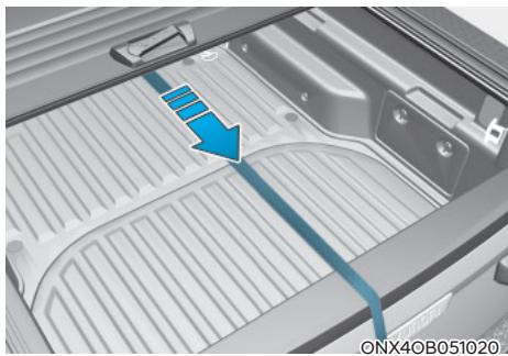 HYUNDAI Santa Cruz (2021) - Fermeture complète du couvre- caisse - 1