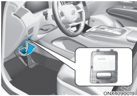 HYUNDAI Santa Cruz (2021) - Description de panneau de fusibles/relais - 1